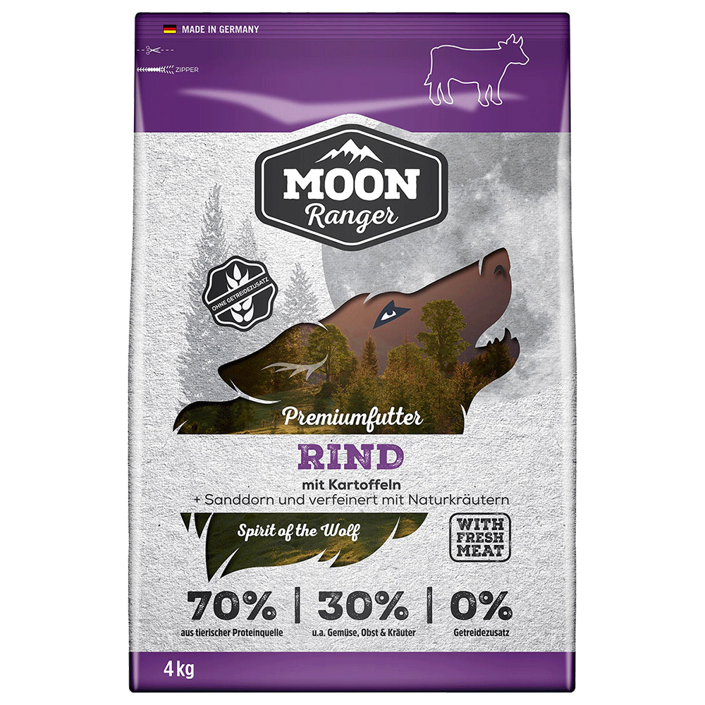 Bild: Moon Ranger Trockenfutter Rind