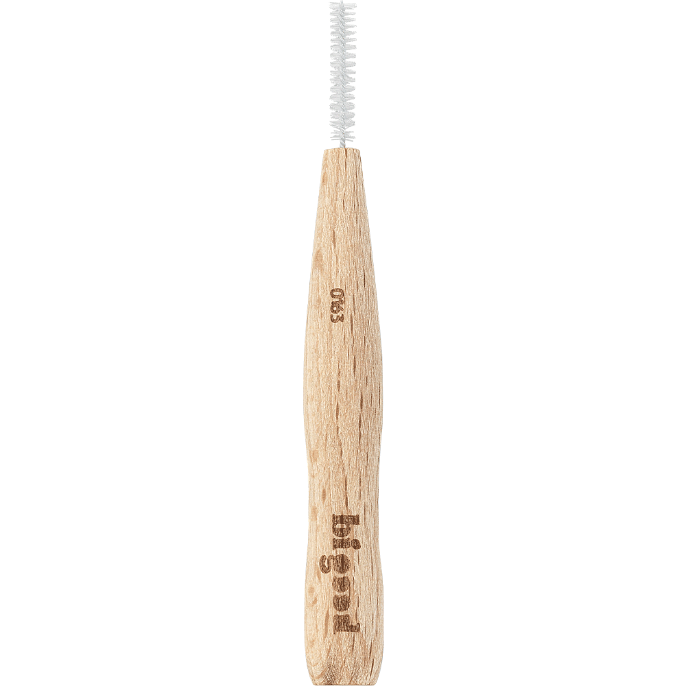 Bild: bi good Interdentalbürsten aus Holz ISO Größe 2 0,5 mm