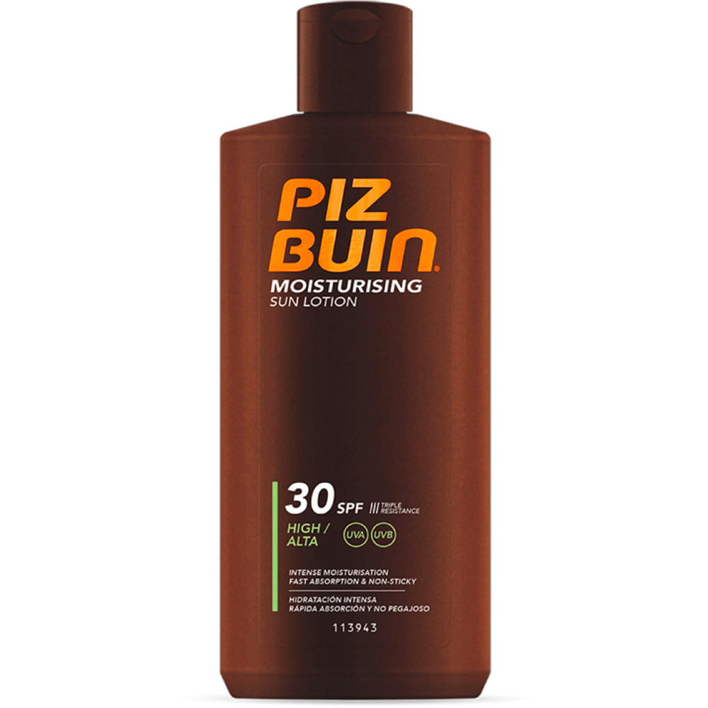 Bild: PIZ BUIN Moisturizing Sun Lotion LSF 30