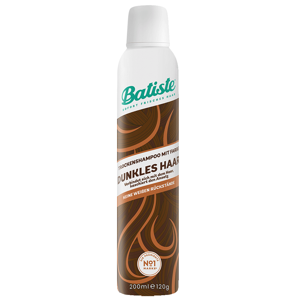 Bild: batiste Trockenshampoo dunkles Braun