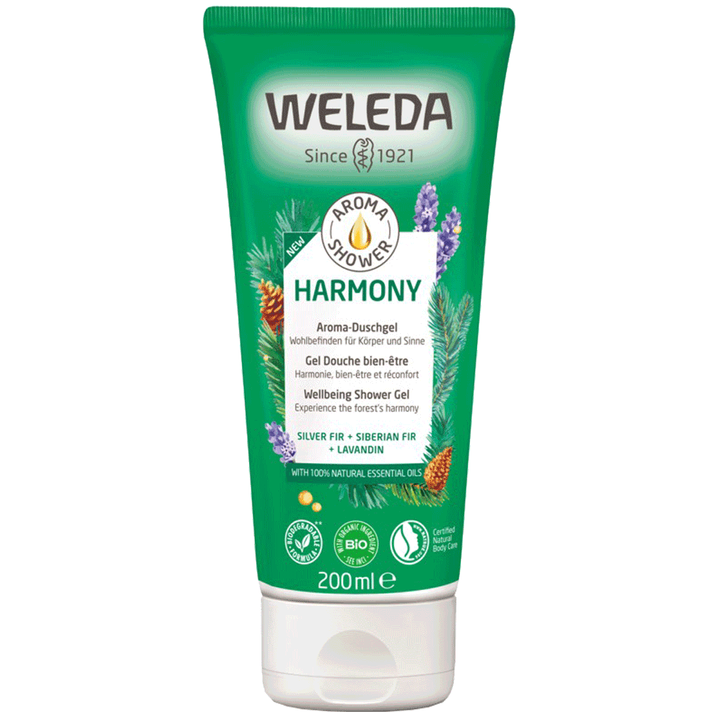 Bild: WELEDA Aroma Duschgel Harmony