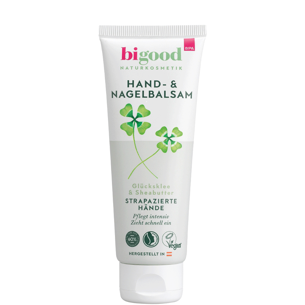 Bild: bi good Hand- & Nagelbalsam Glücksklee & Sheabutter