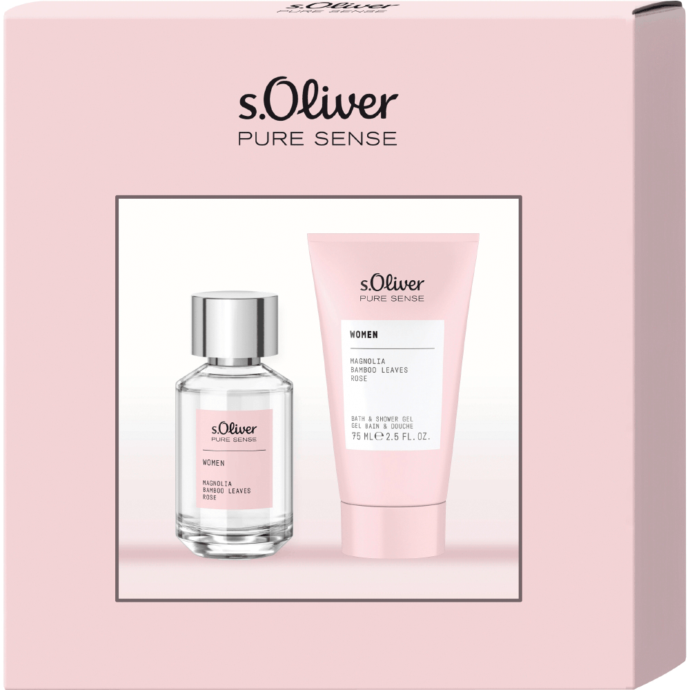 Bild: s.Oliver Pure Sense Woman Geschenkset Eau de Toilette 30 ml + Duschgel 75 ml