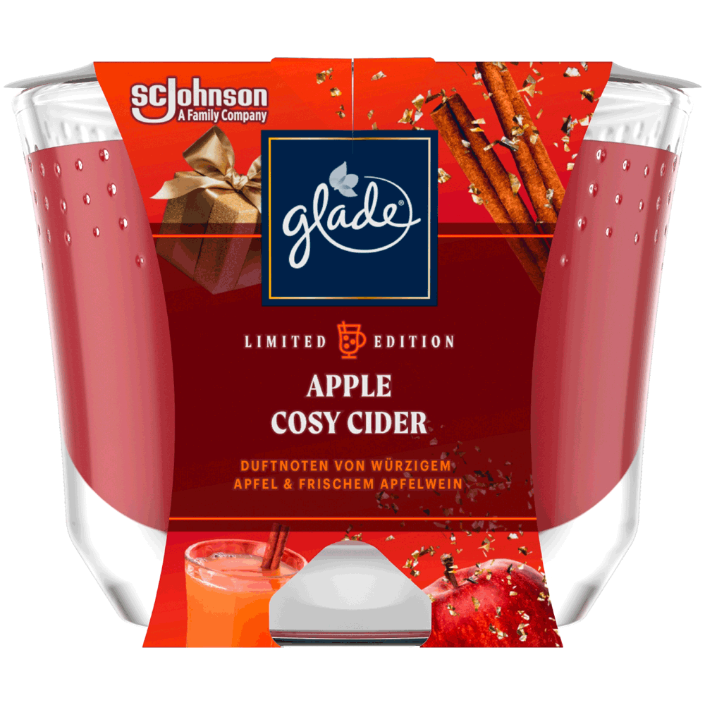 Bild: Glade Duftkerze Warm Apple Pie