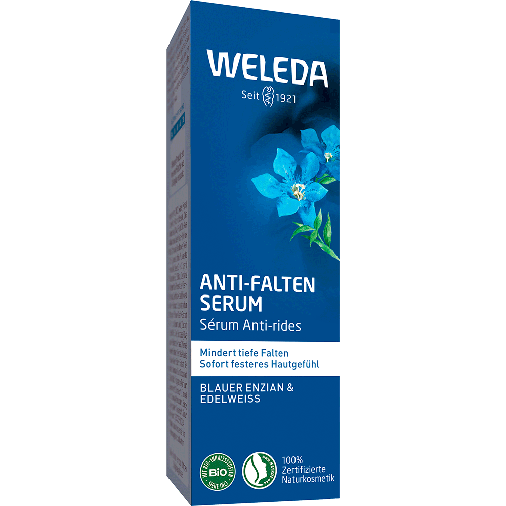 Bild: WELEDA Anti Falten Serum Blauer Enzian und Edelweiss