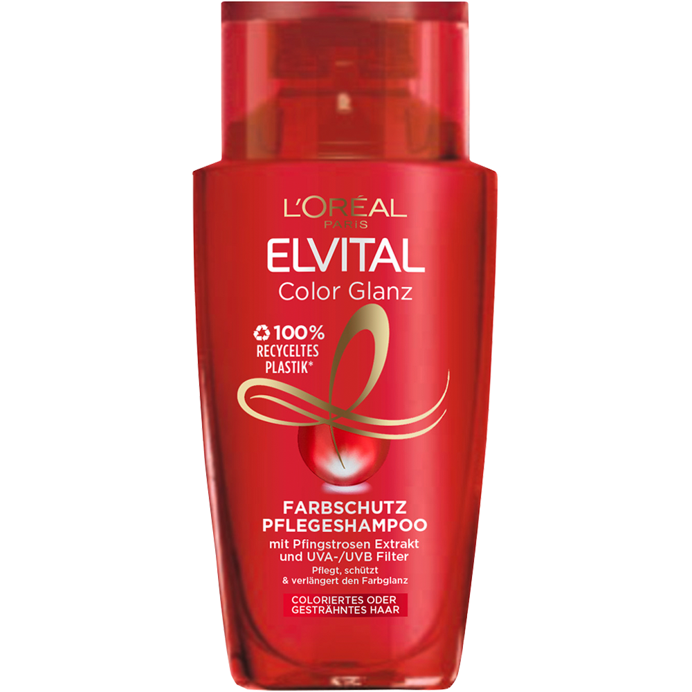 Bild: L'ORÉAL PARIS ELVITAL Shampoo Color Glanz Reisegröße