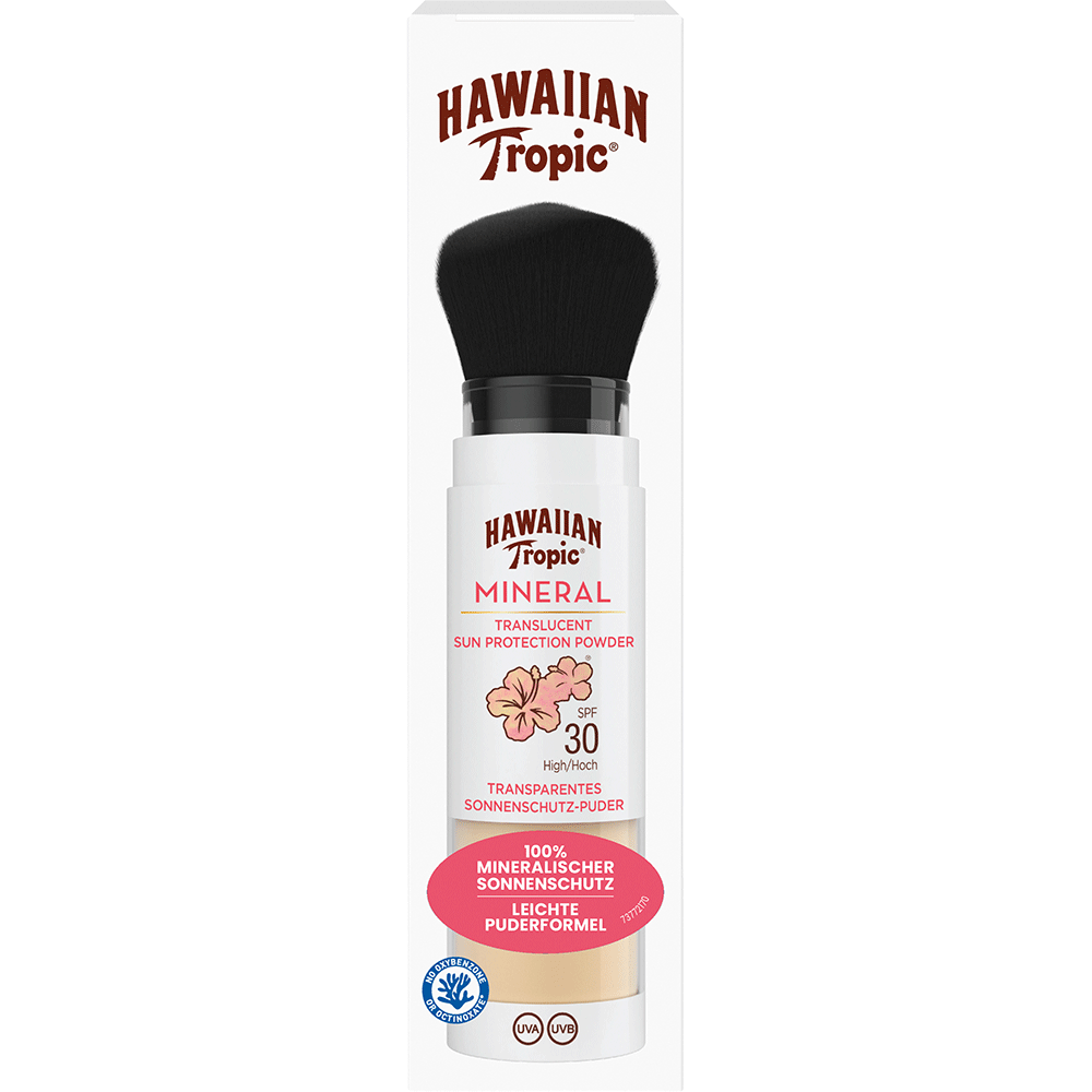 Bild: Hawaiian Tropic Mineral Powder Brush