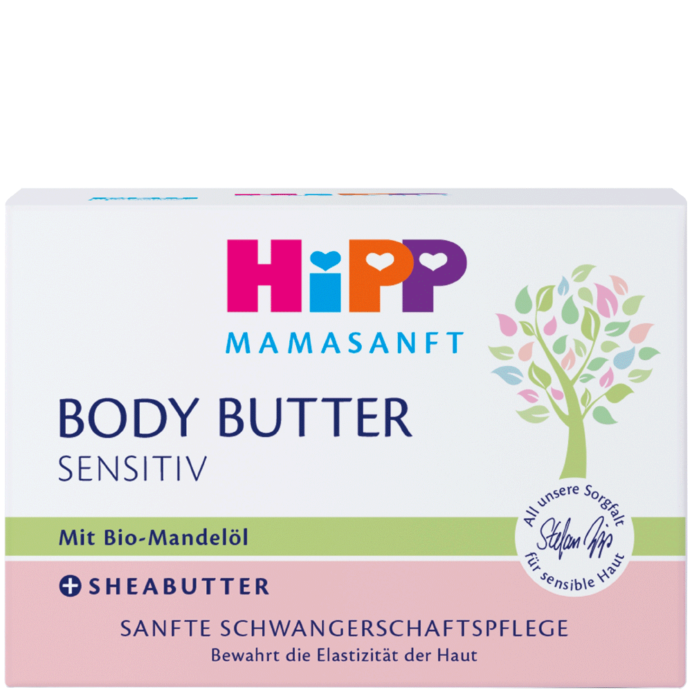 Bild: HiPP Mamasanft Body Butter Sensitiv