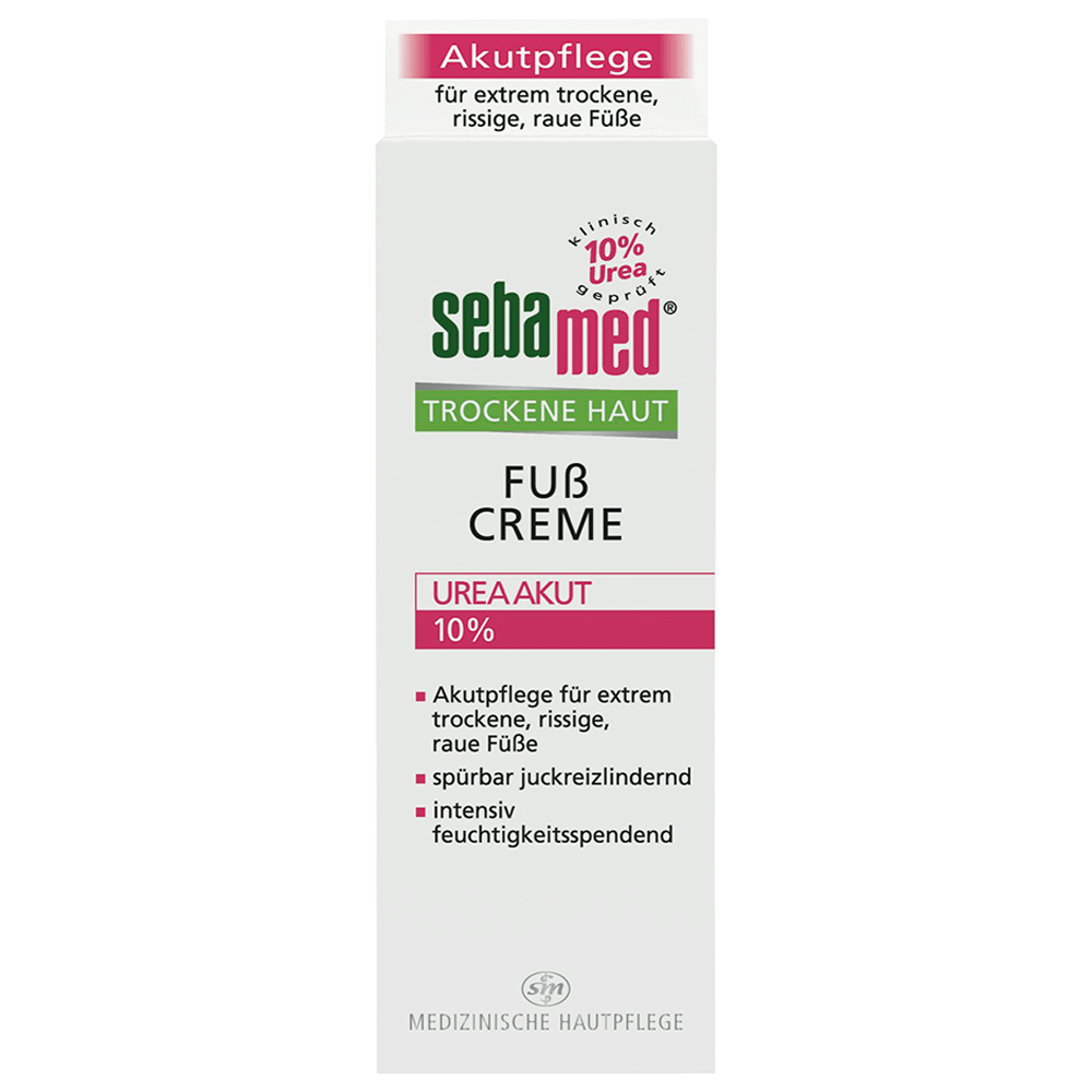 Bild: sebamed Fußcreme Urea akut 10%