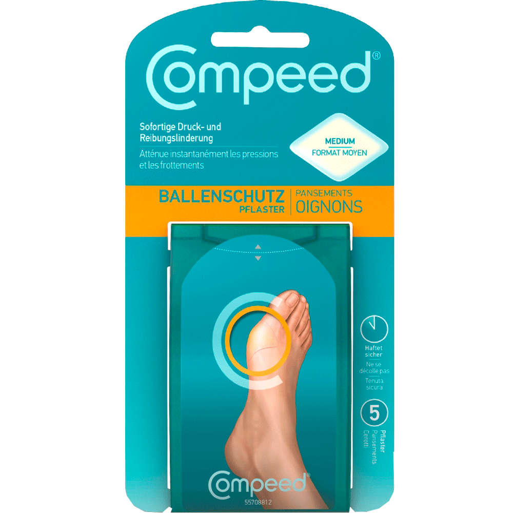 Bild: Compeed Ballenschutzpflaster