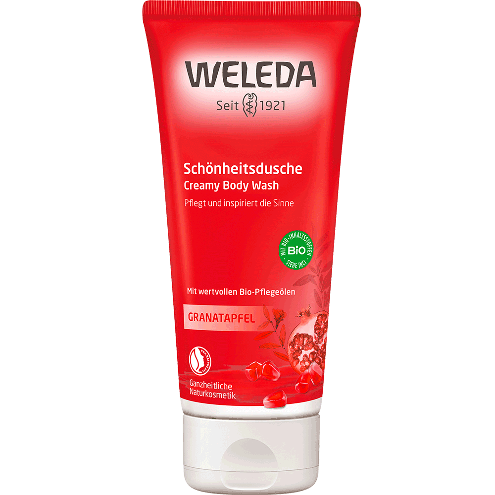 Bild: WELEDA Granatapfel Schönheitsdusche