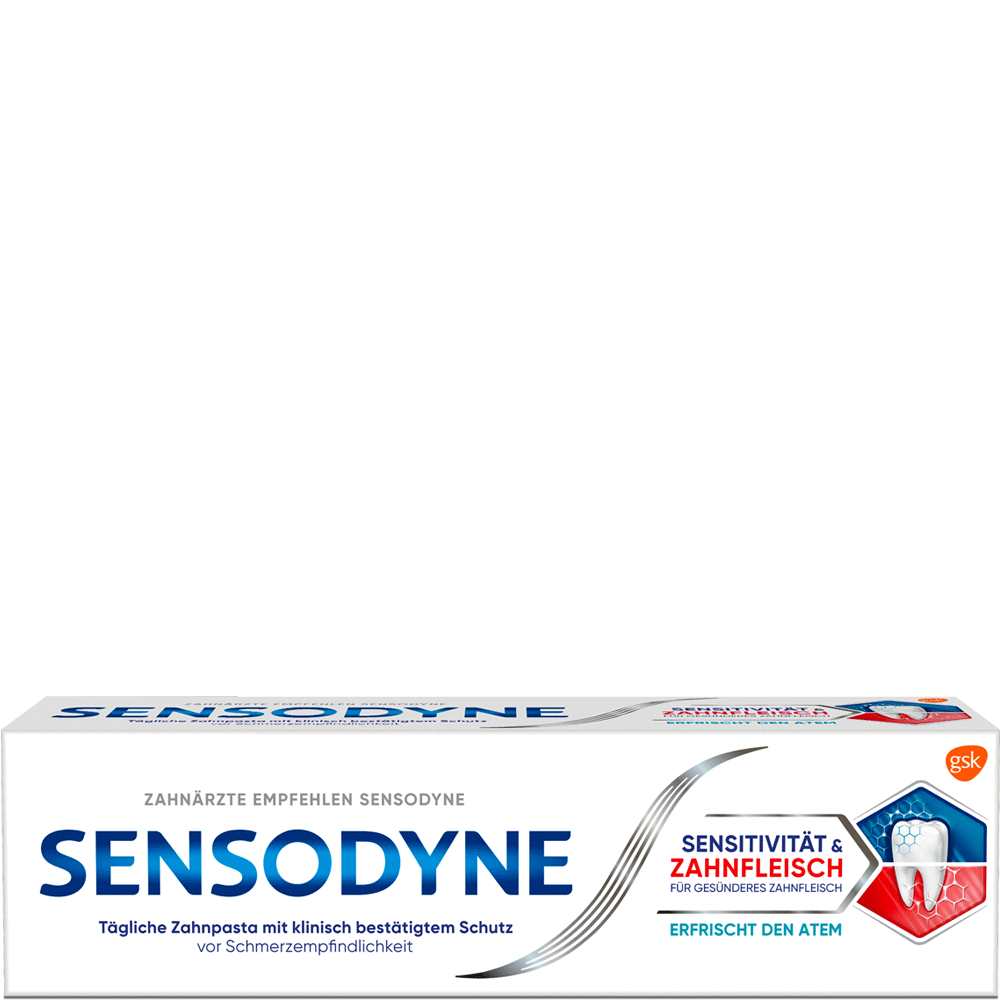 Bild: SENSODYNE Sensitivität & Zahnfleisch Zahncreme