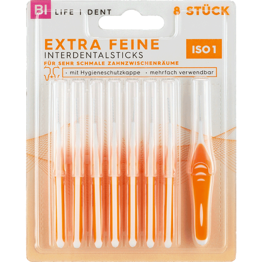 Bild: BI LIFE DENT Interdental Sticks ISO 1