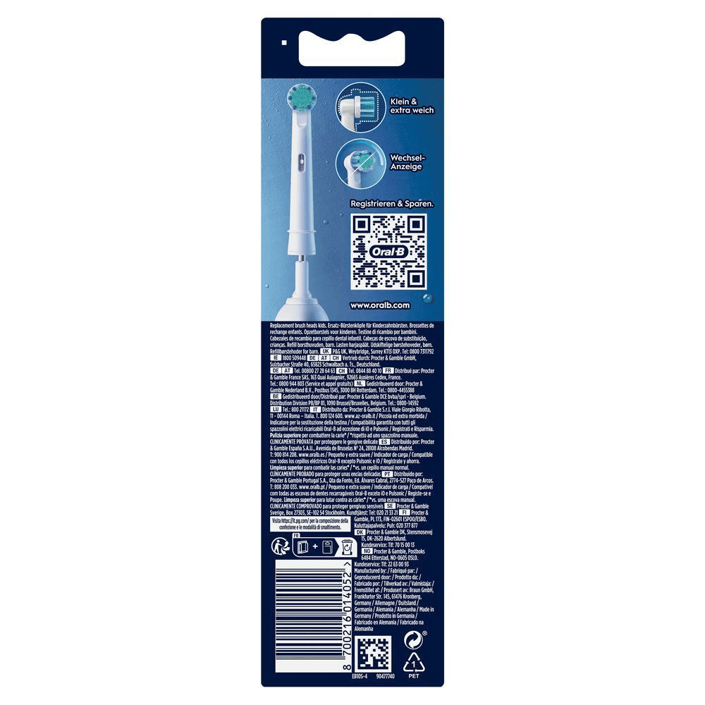 Bild: Oral-B Pro Kids Spiderman Aufsteckbürsten