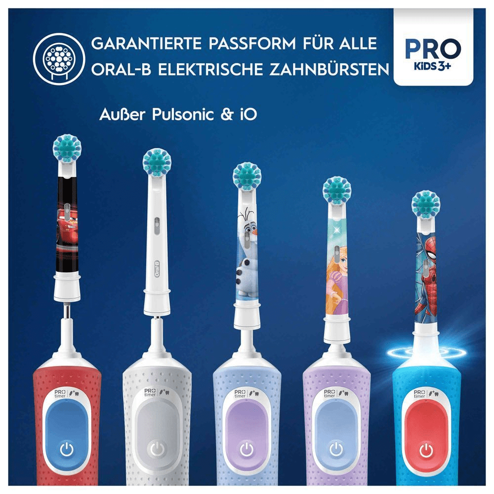 Bild: Oral-B Pro Kids Spiderman Aufsteckbürsten