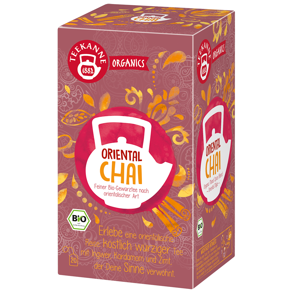 Bild: TEEKANNE Bio Tee Organics Chai