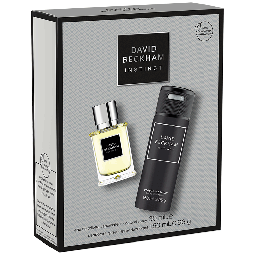 Bild: David Beckham Instinct Geschenkset Eau de Toilette 30 ml + Deodorant 150 ml