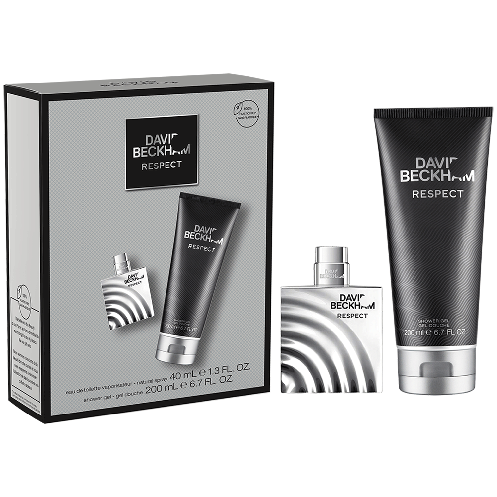 Bild: David Beckham Respect Geschenkset Eau de Toilette 40 ml + Duschgel 200 ml