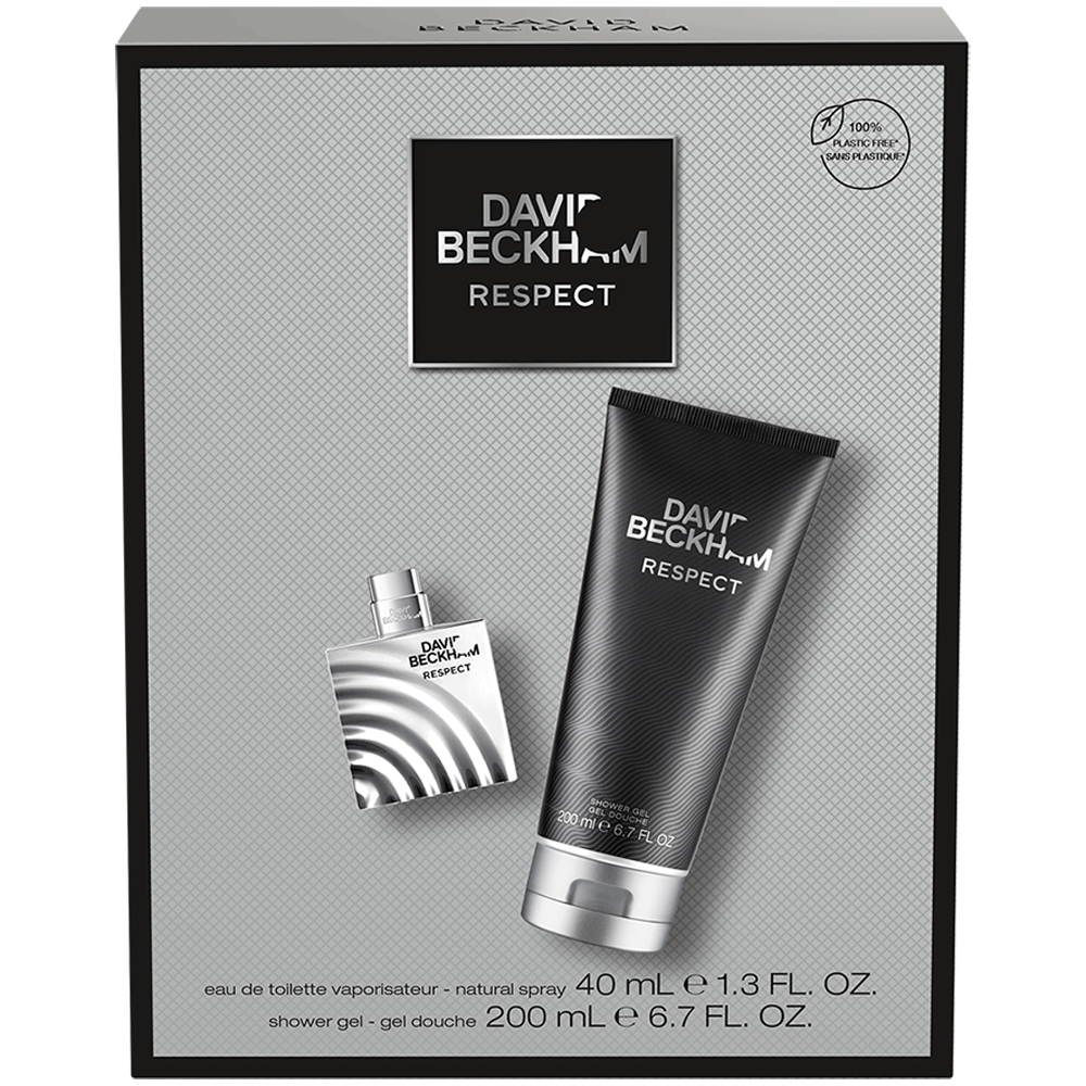 Bild: David Beckham Respect Geschenkset Eau de Toilette 40 ml + Duschgel 200 ml