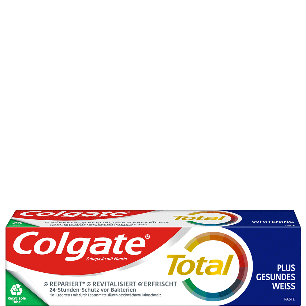 Bild: Colgate Total Plus Gesundes Weiß Zahncreme
