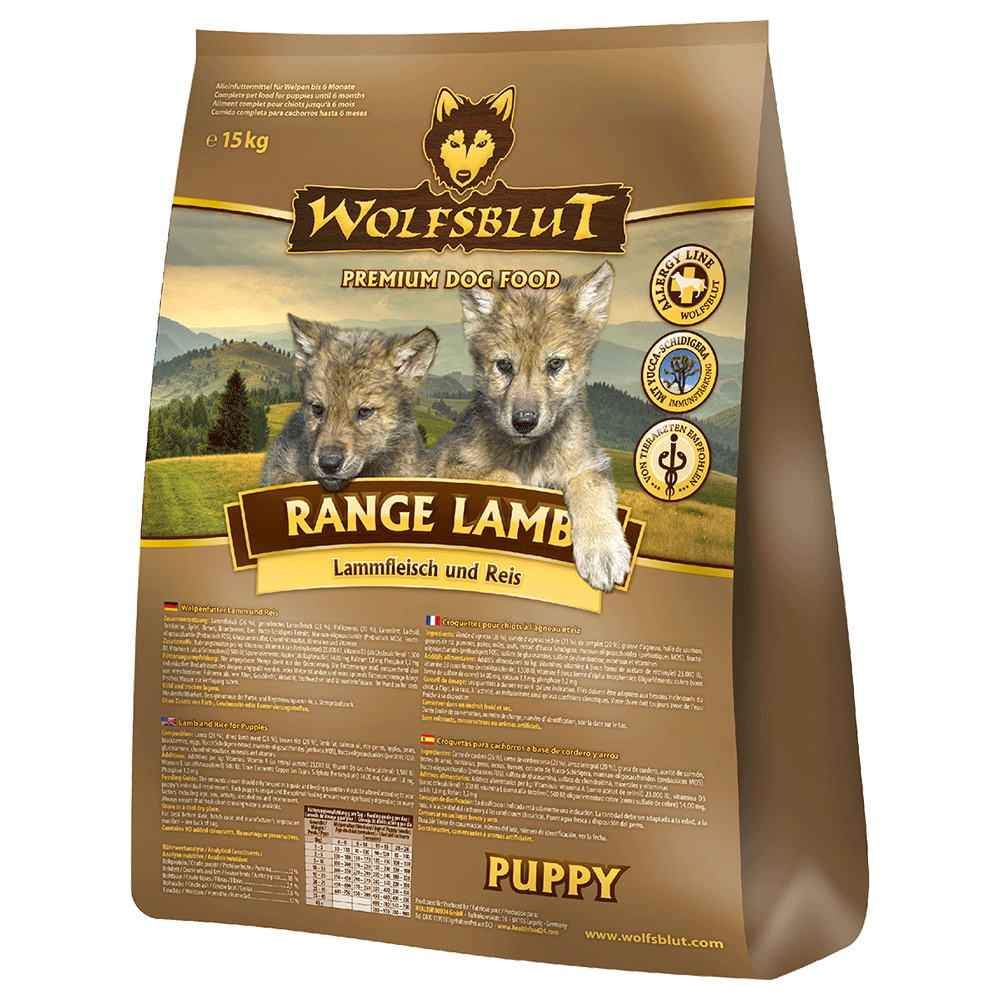 Bild: Wolfsblut Range Lamb Puppy
