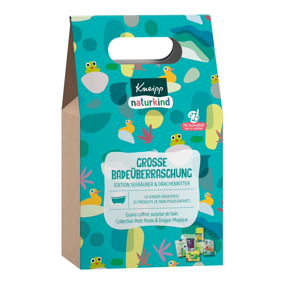 Bild: Kneipp Naturkind Große Badeüberraschung