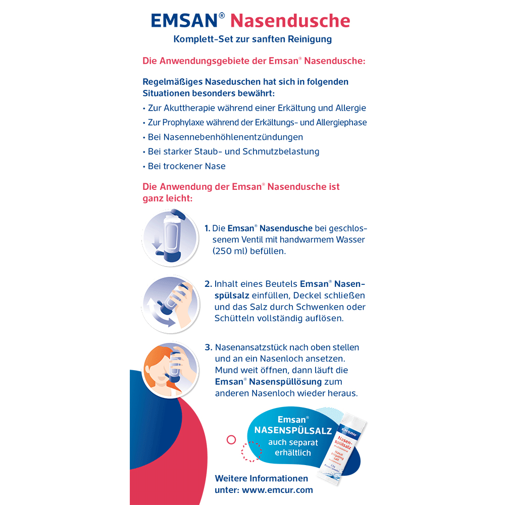 Bild: Emsan Nasendusche