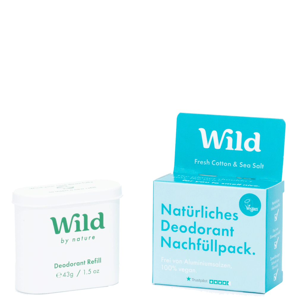 Bild: WILD Deo Stick Refill Fresh Cotton & Sea Salt