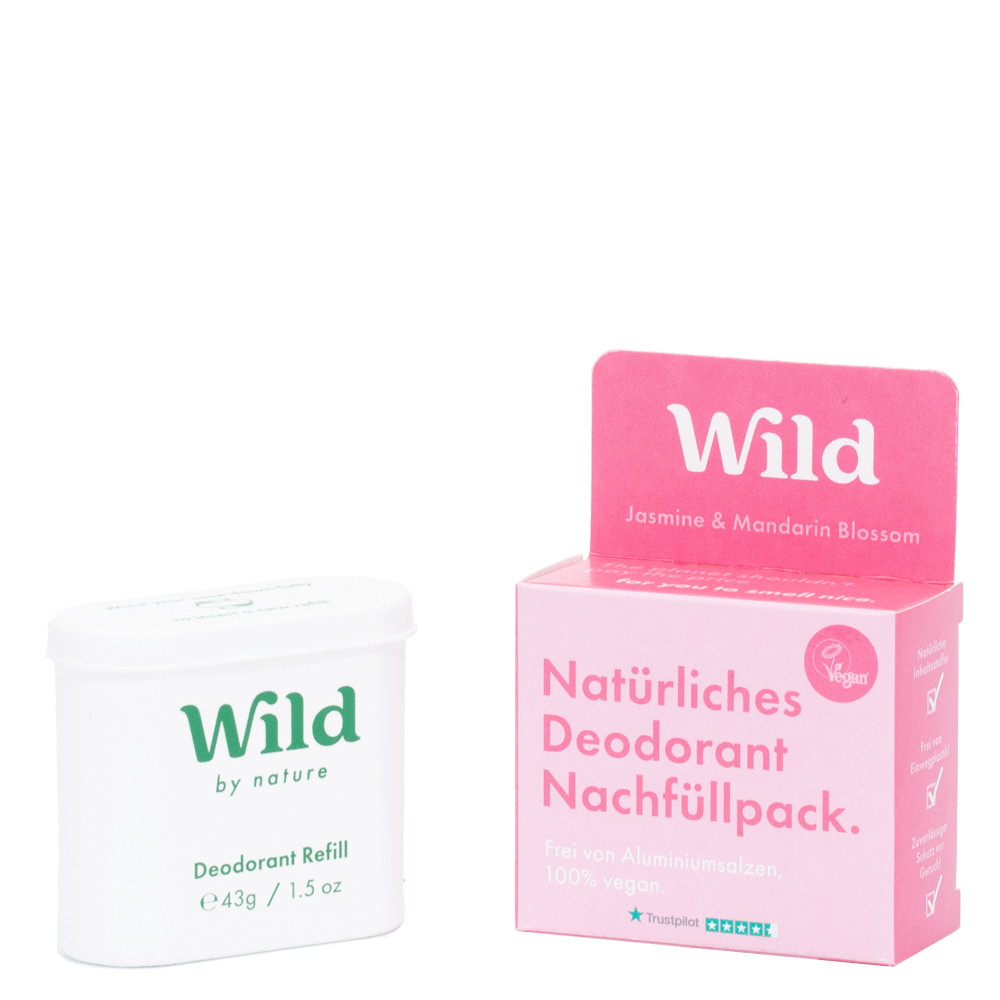 Bild: WILD Deo Stick Refill Jasmin & Mandarin Blossom