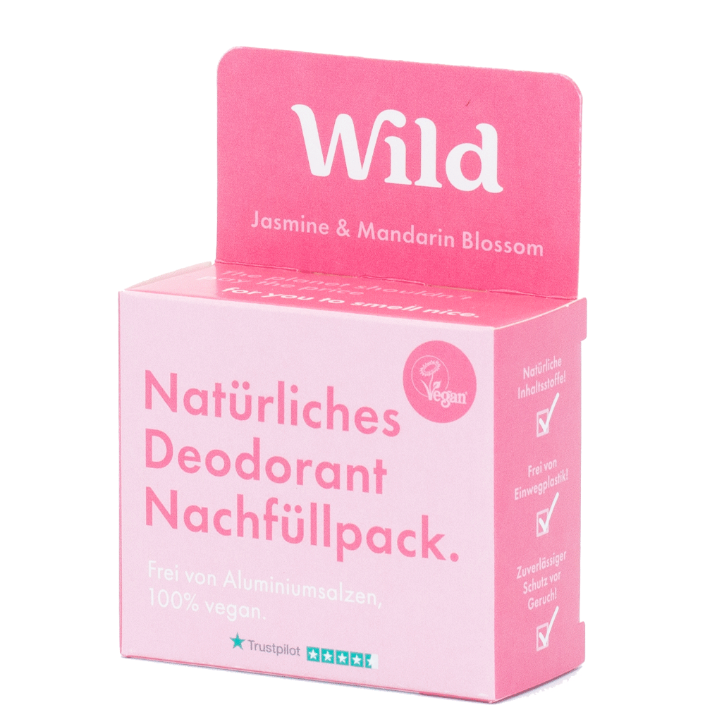 Bild: WILD Deo Stick Refill Jasmin & Mandarin Blossom