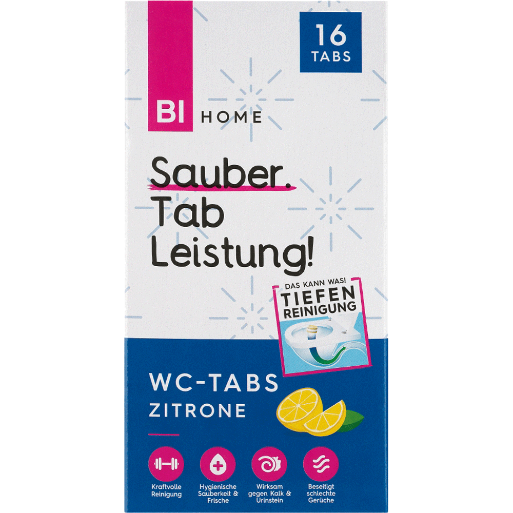 Bild: BI HOME WC Tabs Zitrone