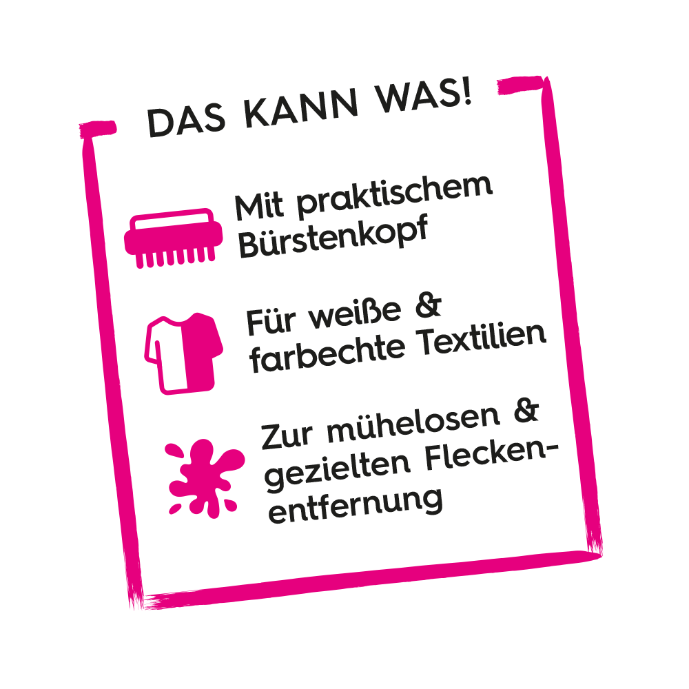 Bild: BI HOME Gallseife mit Fleckenbürste