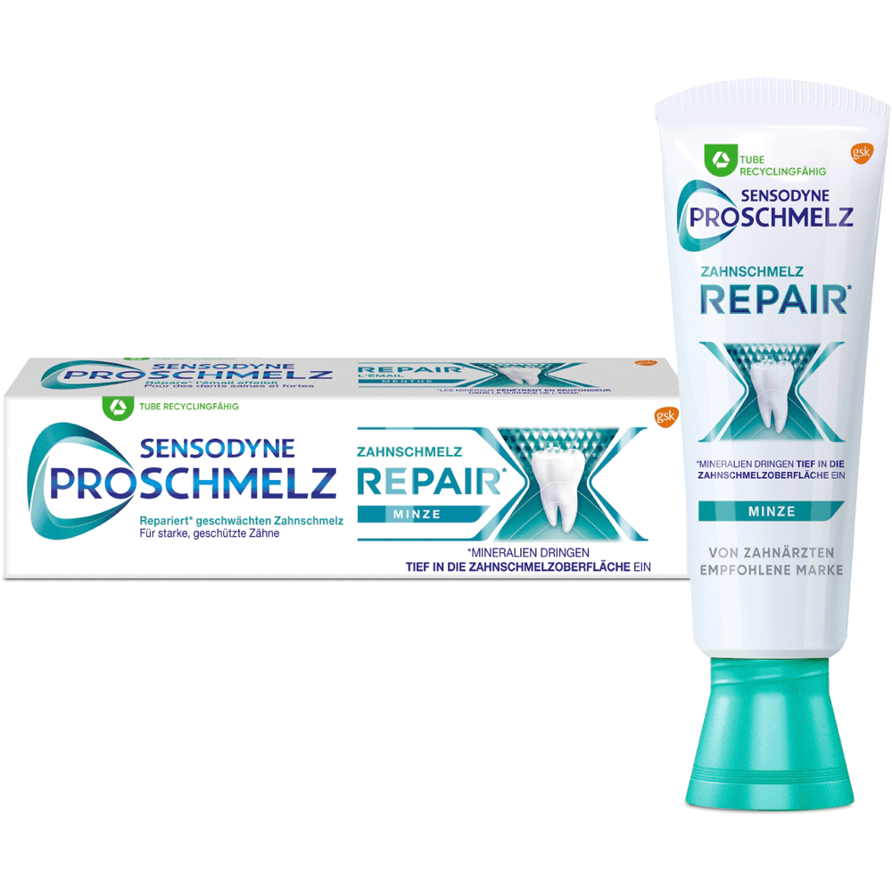 Bild: SENSODYNE ProSchmelz Zahnschmelz Repair Zahncreme
