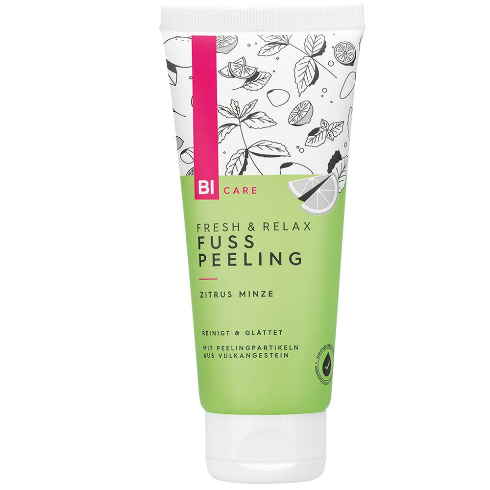 Bild: BI CARE Fusspeeling Fresh & Relax