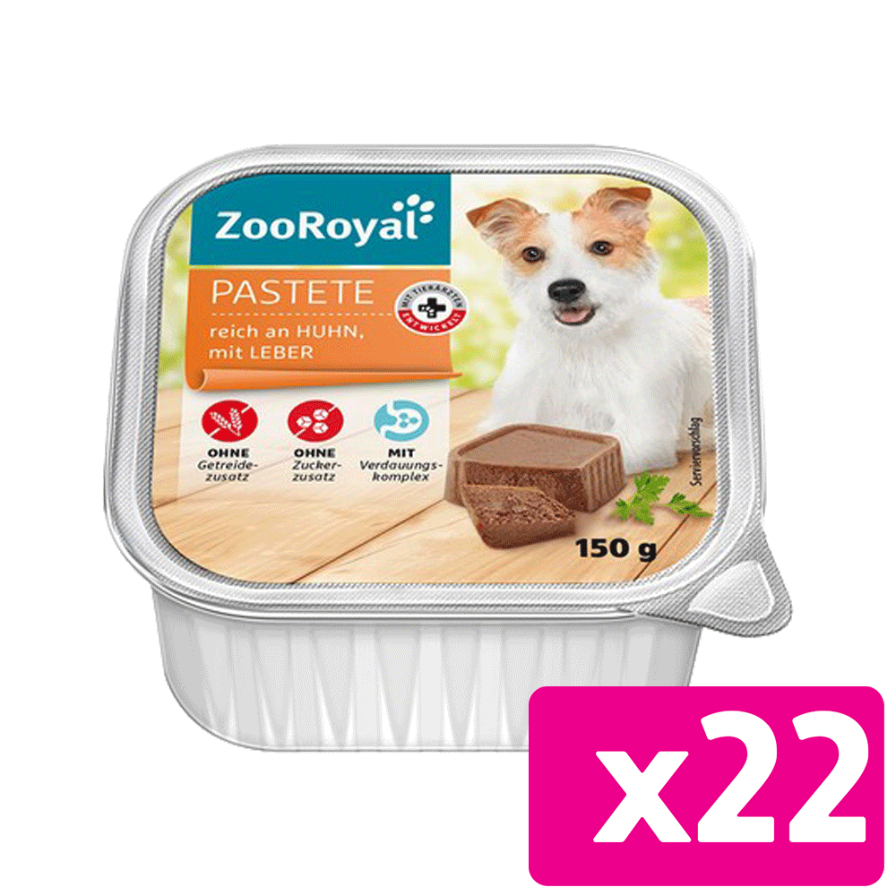 Bild: ZooRoyal Pastete reich an Huhn und Leber