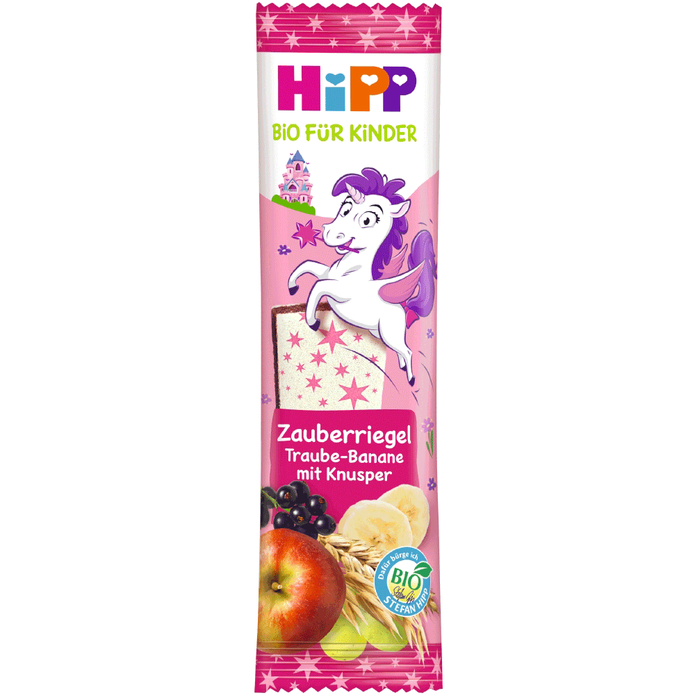 Bild: HiPP Zauberriegel Traube Banane