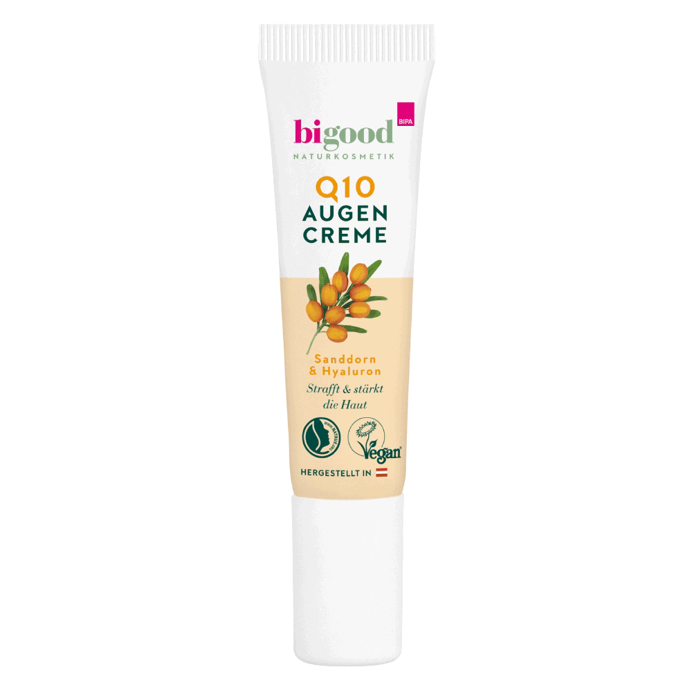 Bild: bi good Q10 Augencreme Sanddorn & Hyaluron