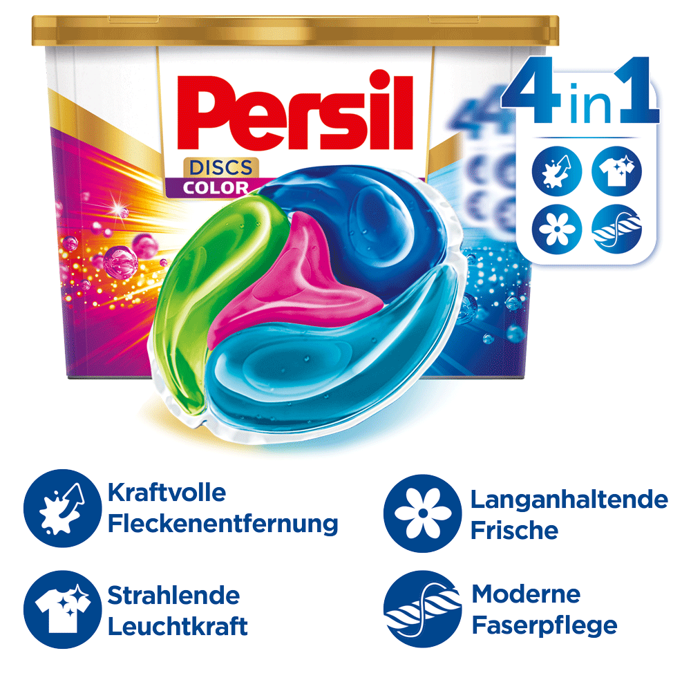 Bild: Persil 4 in 1 Color Discs