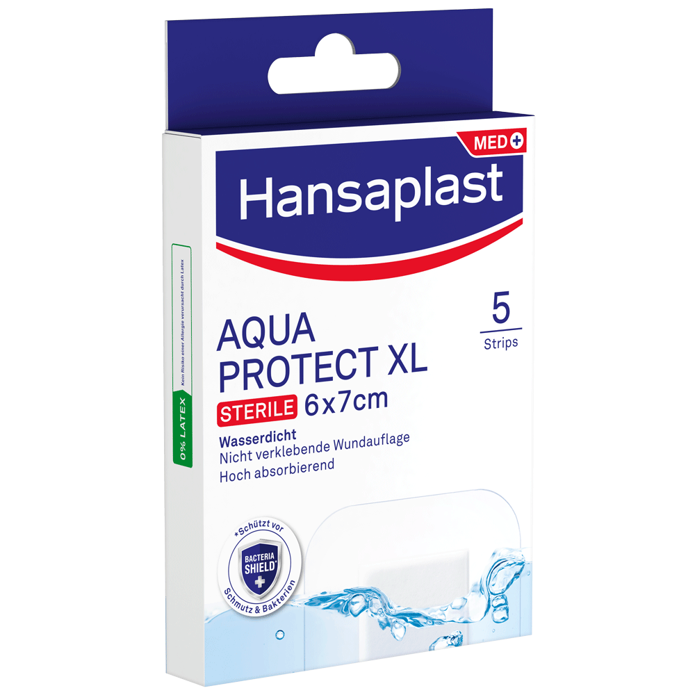 Bild: Hansaplast Aqua Protect XL Wasserdichte Pflaster 