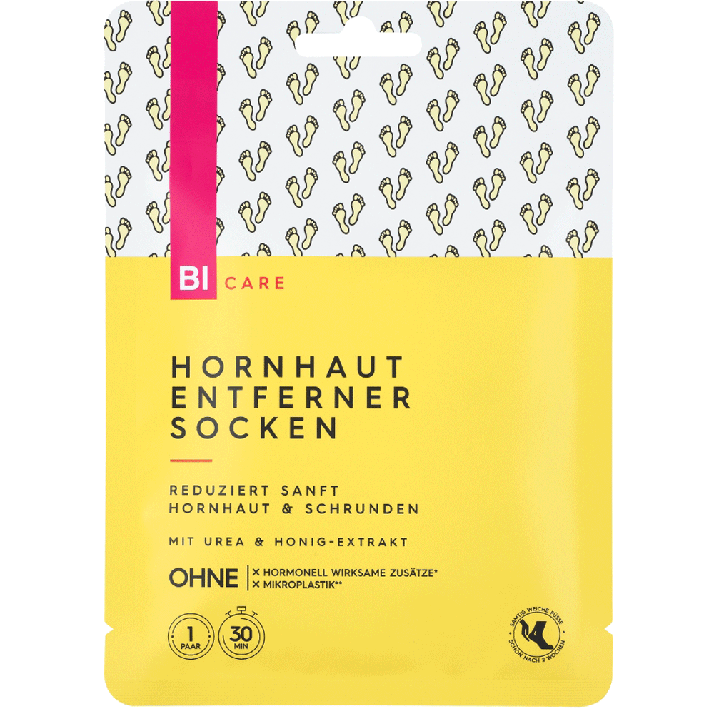 Bild: BI CARE Hornhaut Entferner Socken