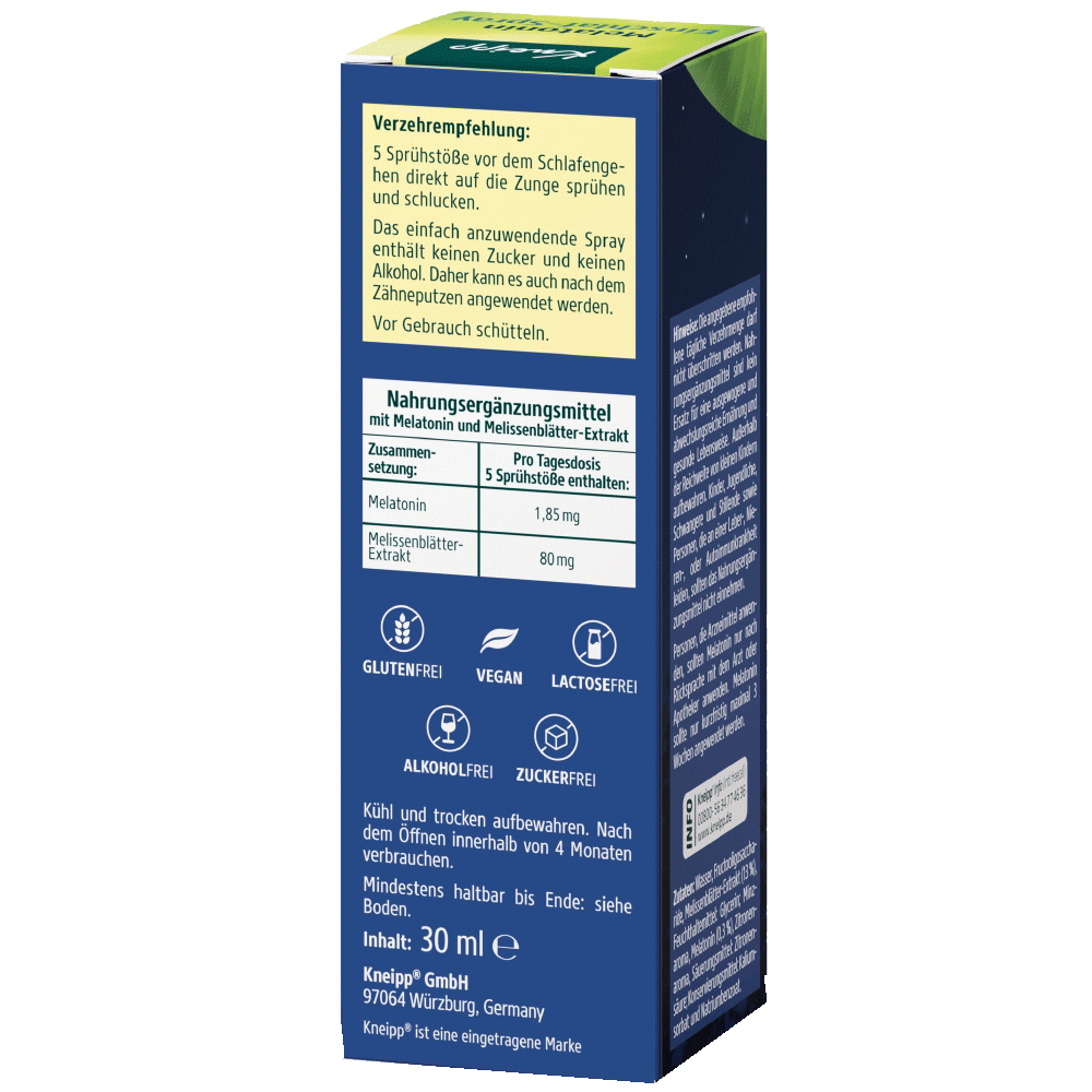 Bild: Kneipp Melatonin Einschlaf Spray