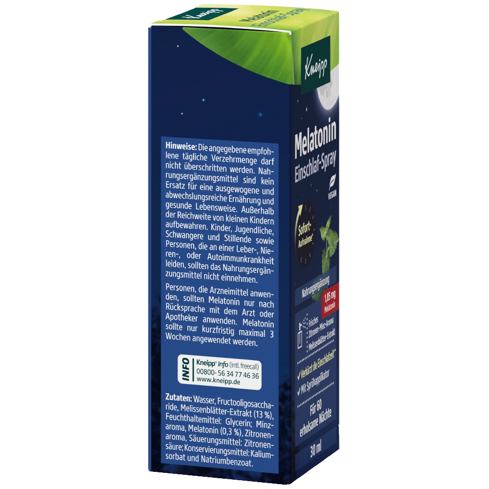 Bild: Kneipp Melatonin Einschlaf Spray