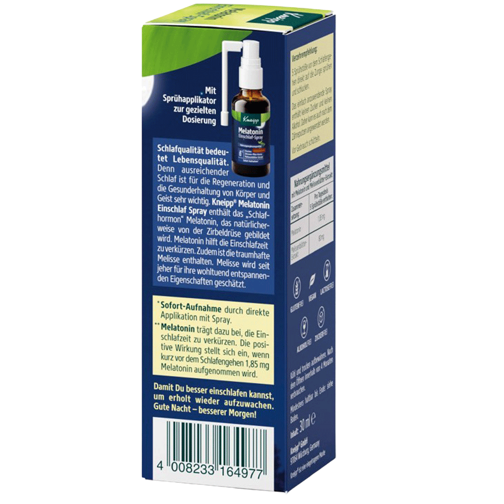 Bild: Kneipp Melatonin Einschlaf Spray