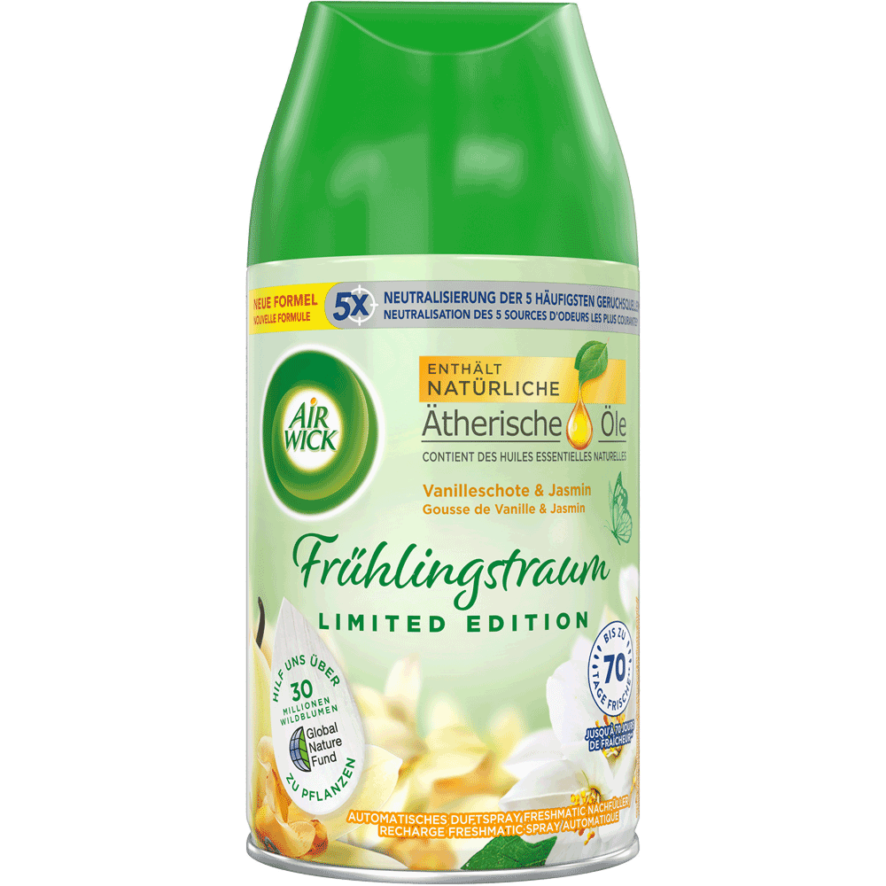 Bild: AIRWICK Freshmatic Frühlingstraum Vanilleschote & Jasmin Nachfüllung