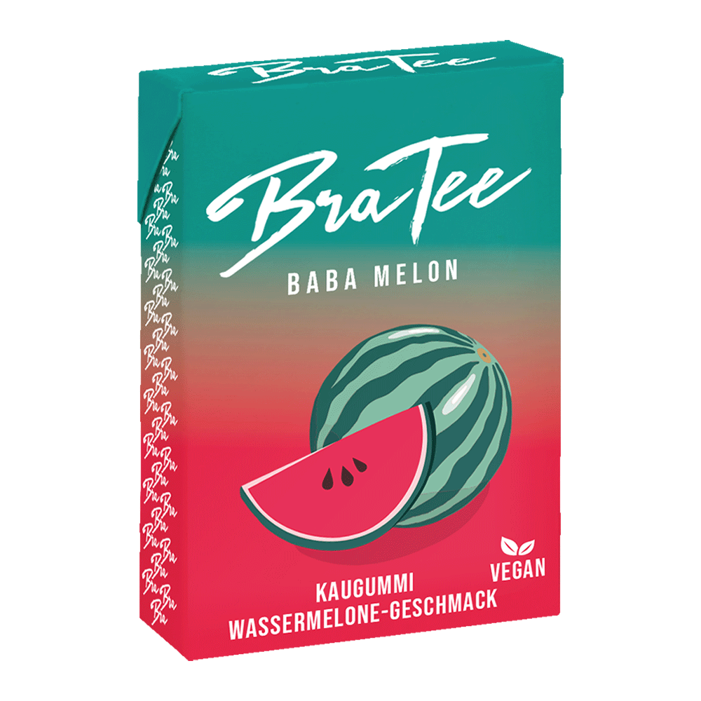 Bild: BraTee Kaugummi Baba Melon 
