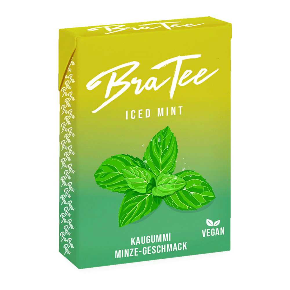 Bild: BraTee Kaugummi Iced Mint 