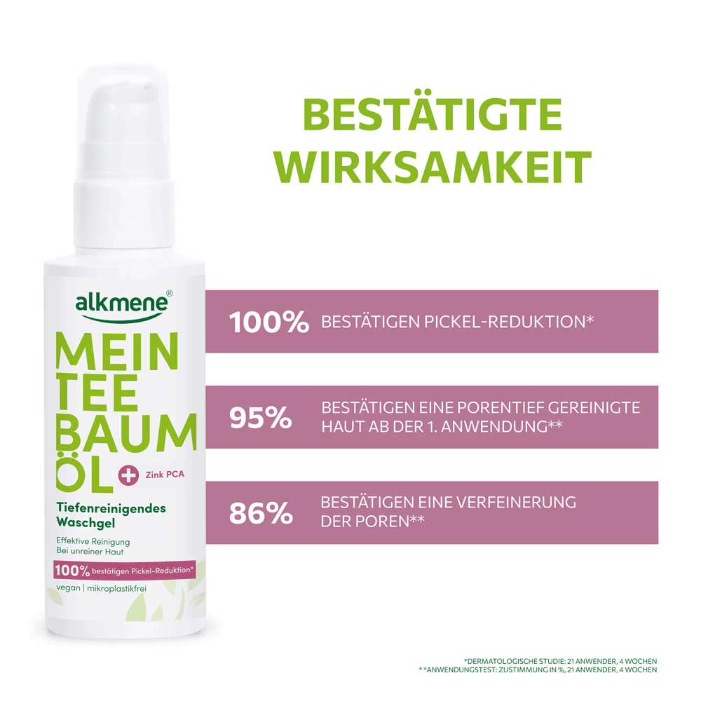 Bild: alkmene Mein Teebaumöl tiefenreinigendes Waschgel