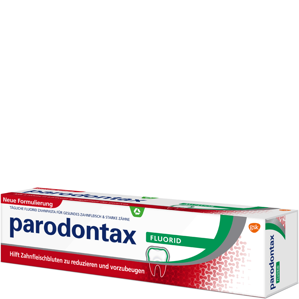 Bild: Parodontax Zahncreme Fluorid