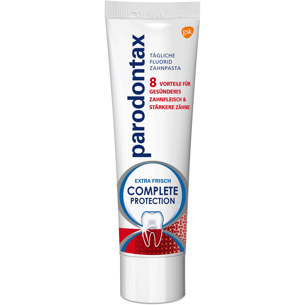 Bild: Parodontax Zahncreme Complete Protection Extra Frisch