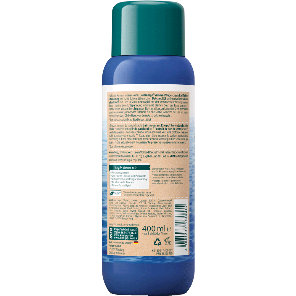 Bild: Kneipp Aroma-Pflegeschaumbad Tiefenentspannung
